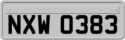 NXW0383