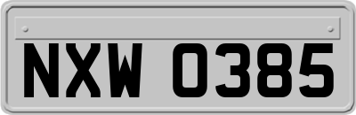 NXW0385