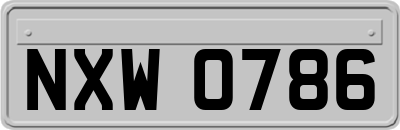 NXW0786