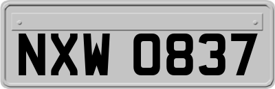 NXW0837