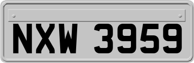 NXW3959