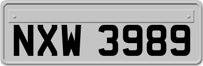 NXW3989