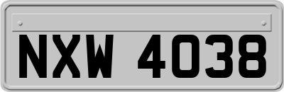 NXW4038