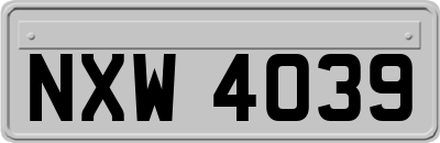 NXW4039