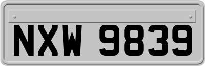 NXW9839
