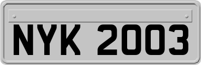 NYK2003