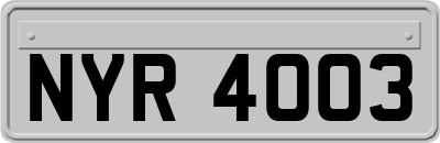 NYR4003