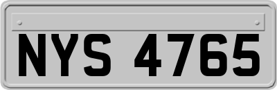 NYS4765