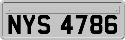 NYS4786