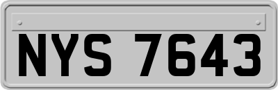 NYS7643