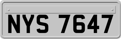 NYS7647