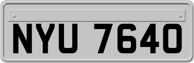 NYU7640