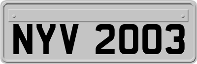 NYV2003