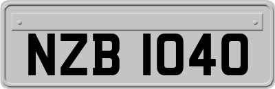 NZB1040