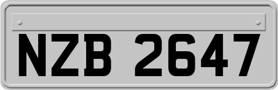 NZB2647