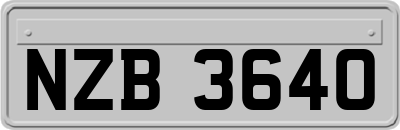 NZB3640
