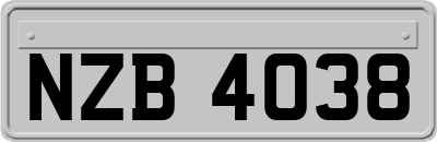 NZB4038