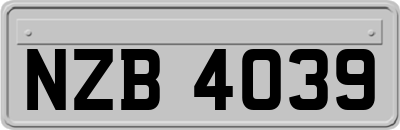 NZB4039