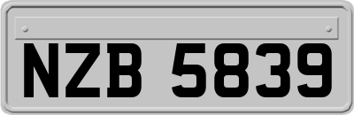 NZB5839
