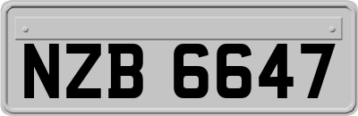 NZB6647