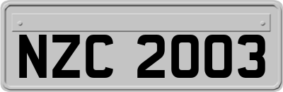 NZC2003