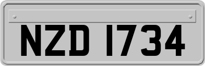 NZD1734