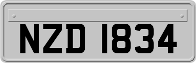 NZD1834