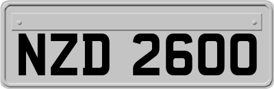 NZD2600