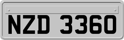 NZD3360