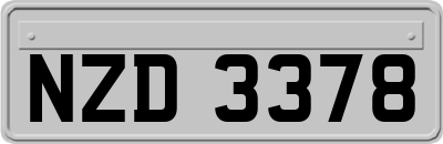 NZD3378