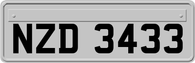 NZD3433