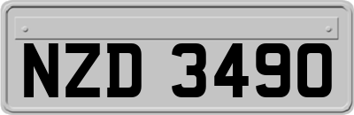 NZD3490