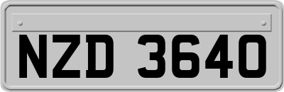 NZD3640