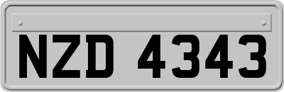 NZD4343