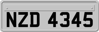 NZD4345