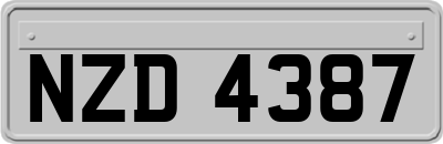 NZD4387