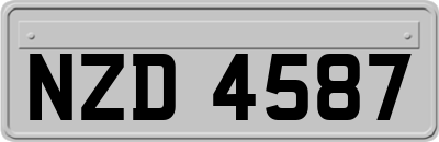 NZD4587