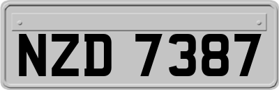 NZD7387