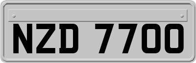 NZD7700