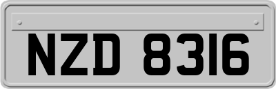 NZD8316