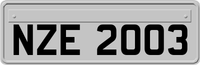 NZE2003
