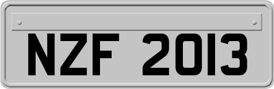NZF2013