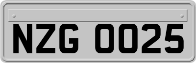 NZG0025