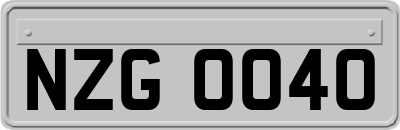 NZG0040