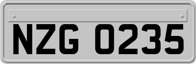 NZG0235