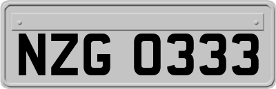 NZG0333