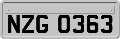 NZG0363