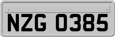 NZG0385