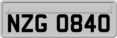 NZG0840