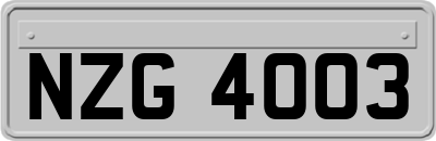 NZG4003